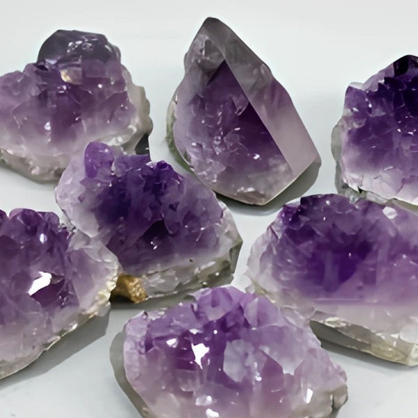 Wholesale Lot AMETHYST Clusters * Small 1-2" or Mini 1/2-1" Amethyst Clusters for Gifts Jewelry Making Wire Wrap * from Brazil