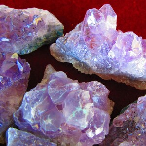 Mini or Small AMETHYST Geode Clusters 1-2 Size 8-12 Pcs/Lb Jewelry Wedding Gift Brazil Wholesale Discount image 4