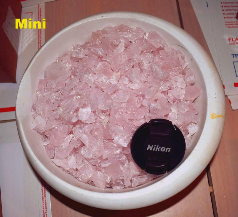 BULK ROSE QUARTZ Crystal Rough – Madagascar, Jewelry Making, Wire Wrapping Lapidary image 5
