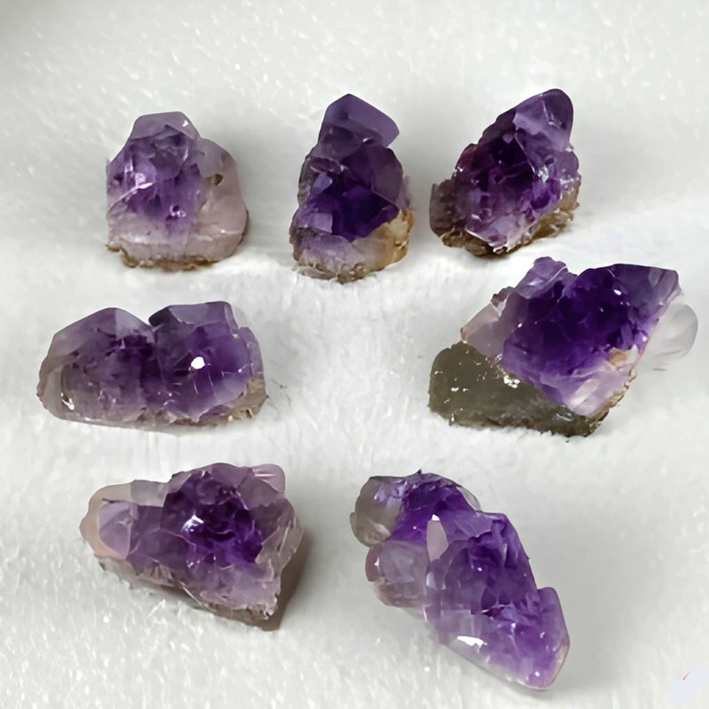 Mini or Small AMETHYST Geode Clusters 1-2 Size 8-12 Pcs/Lb Jewelry Wedding Gift Brazil Wholesale Discount image 3