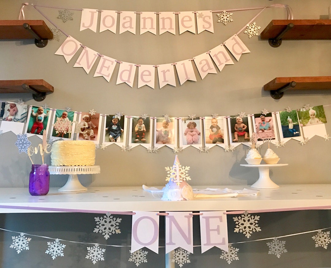 Winter Onederland Firsr Birthday Cake Smash Winter Onederland ...