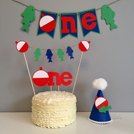 The Big One Fishing Birthday Decorations