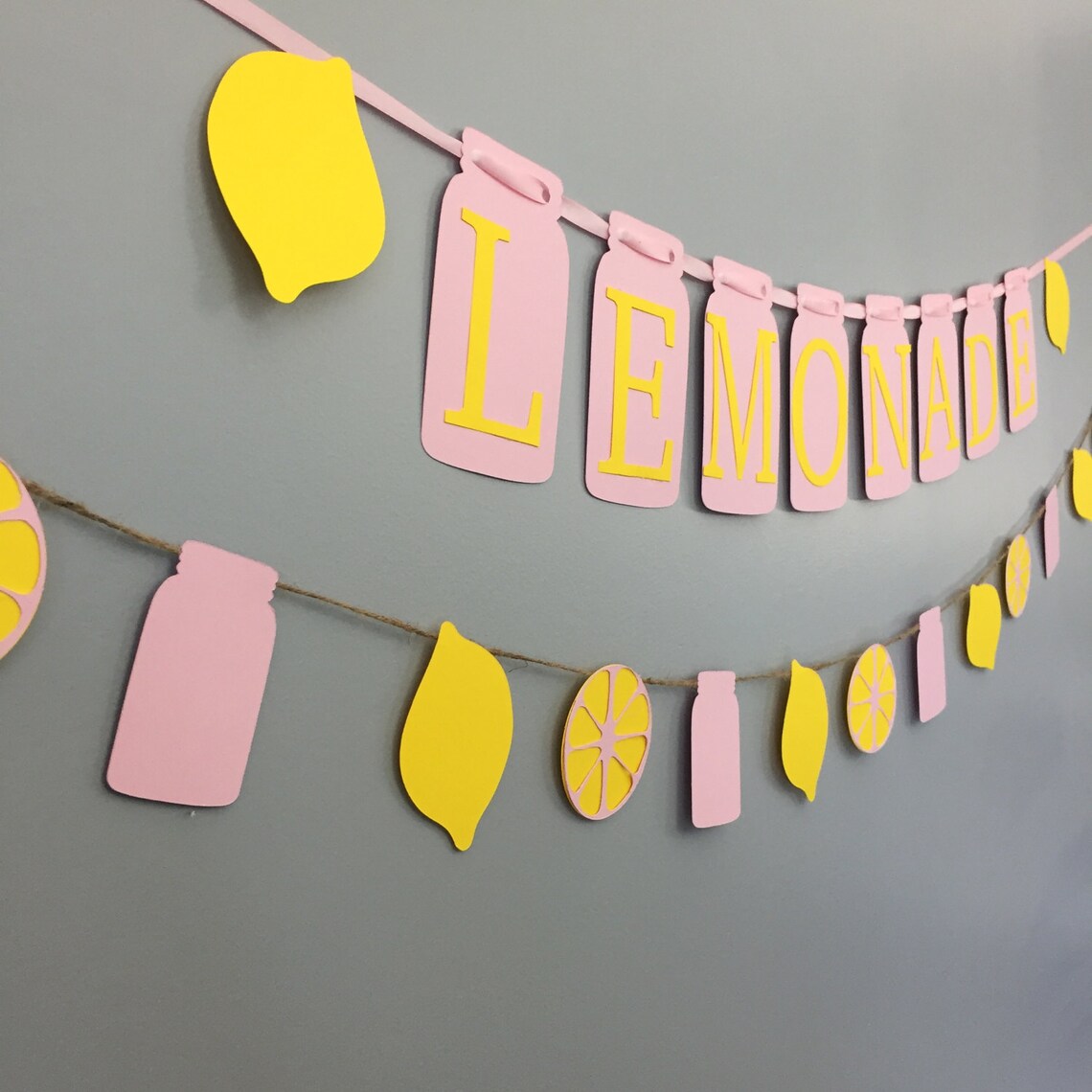 Lemonade Banner Lemonade Garland Lemonade Party Lemonade | Etsy
