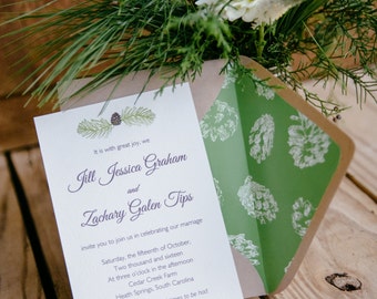 Custom Wedding Invitations