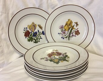 JKW Decor Carlsbad Germany Antique Bone China Love Story Courtship Portrait Plate