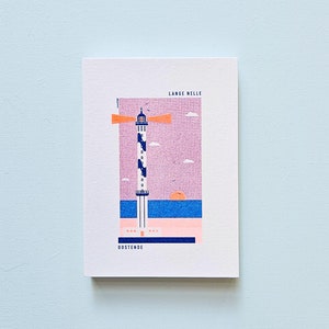 Postal Lange Nelle - risoprint + portada