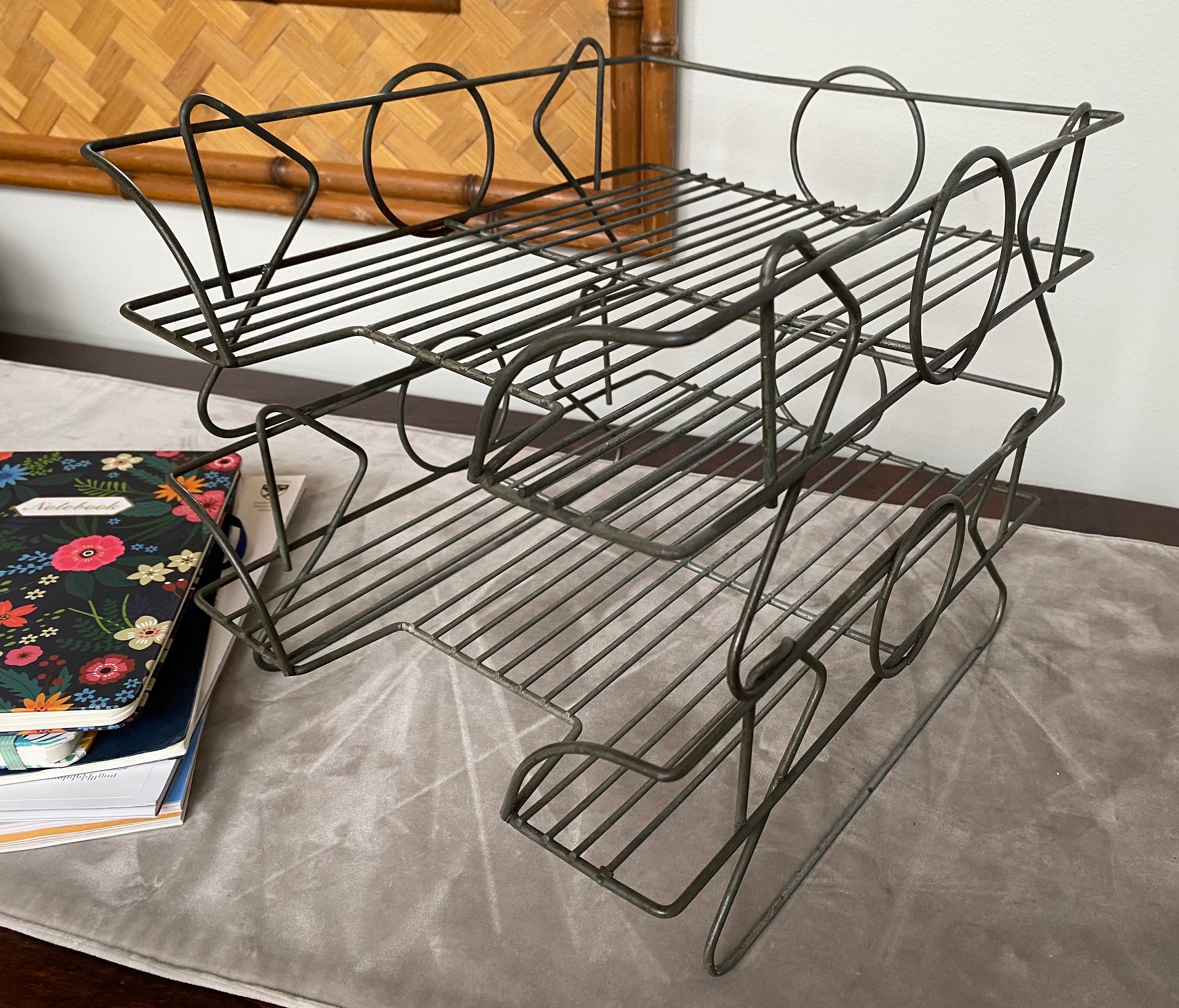 1950s Industrial Desktop PAPER Catalog Holder Modern CUBIST 1950s Industrial Desktop PAPER Catalog Holder Modern CUBIST