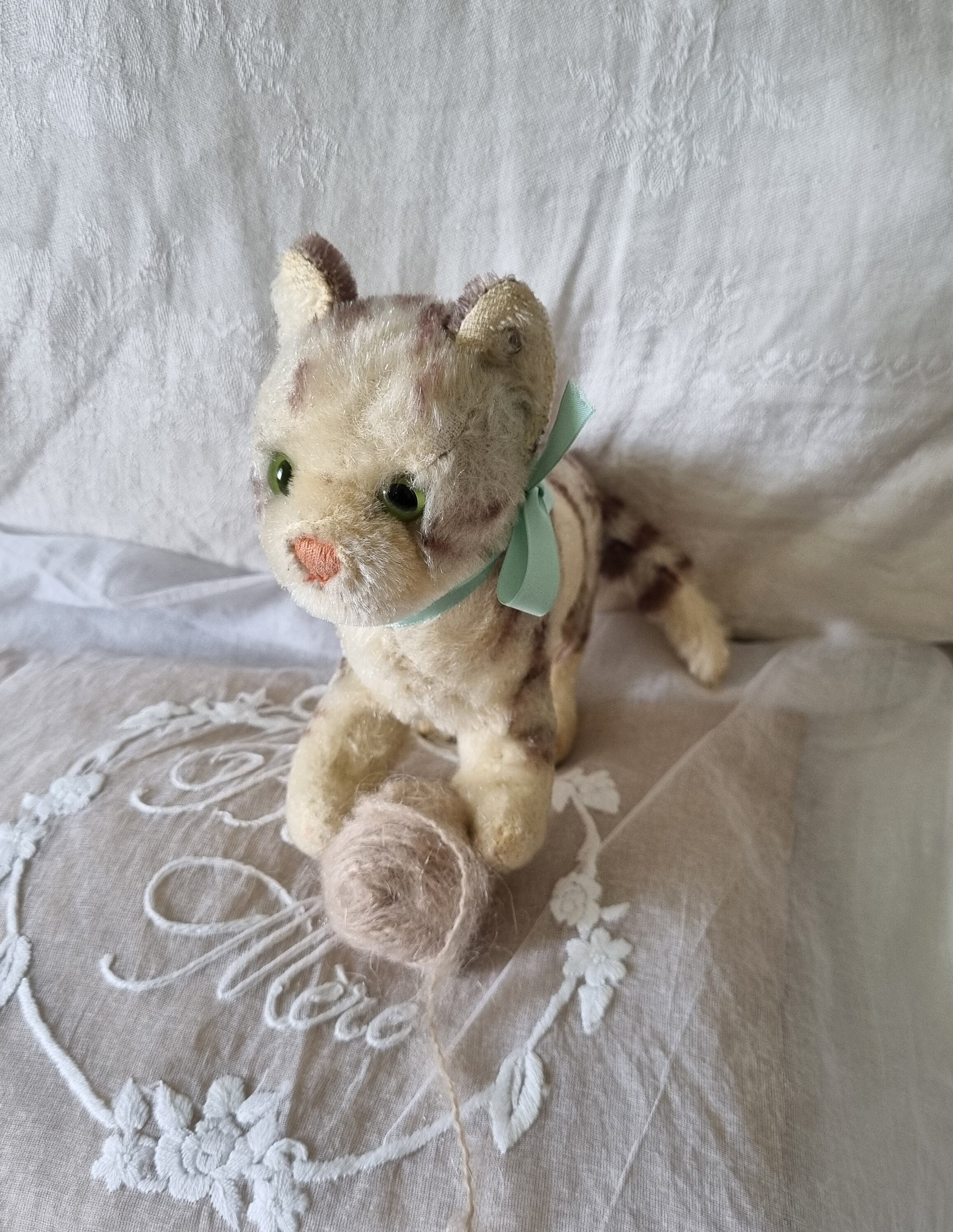 ビンテージ シュタイフ TABBY キャット　猫 ビンテージ シュタイフ Tabby キャット 一番小さいサイズ B