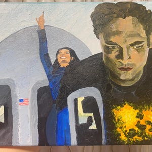 Viré !! - Peinture acrylique | SOMGA8