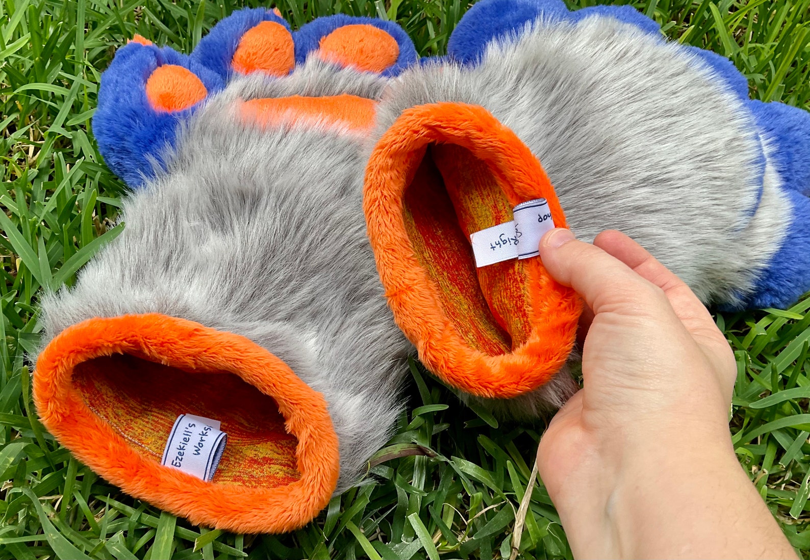 5 Finger Feral Puffy Paws - Etsy