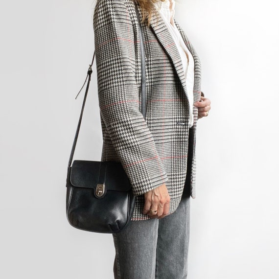 Vintage Plaid Blazer, Prince of Wales Tweed, Jones