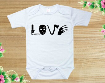 horror baby onesies