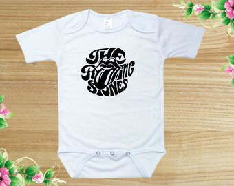 rolling stones baby onesie