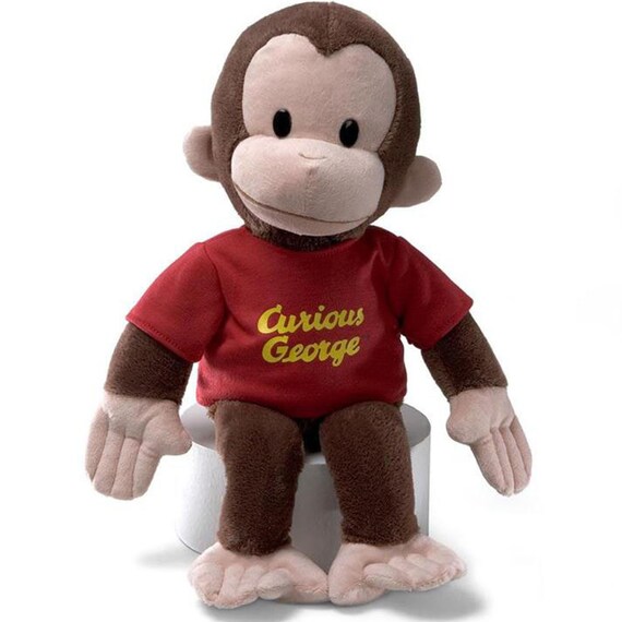 curious george gnocchi plush