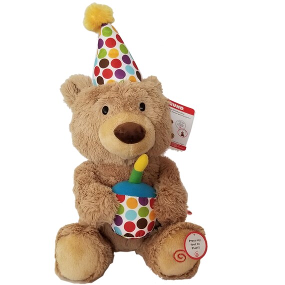 singing birthday bear