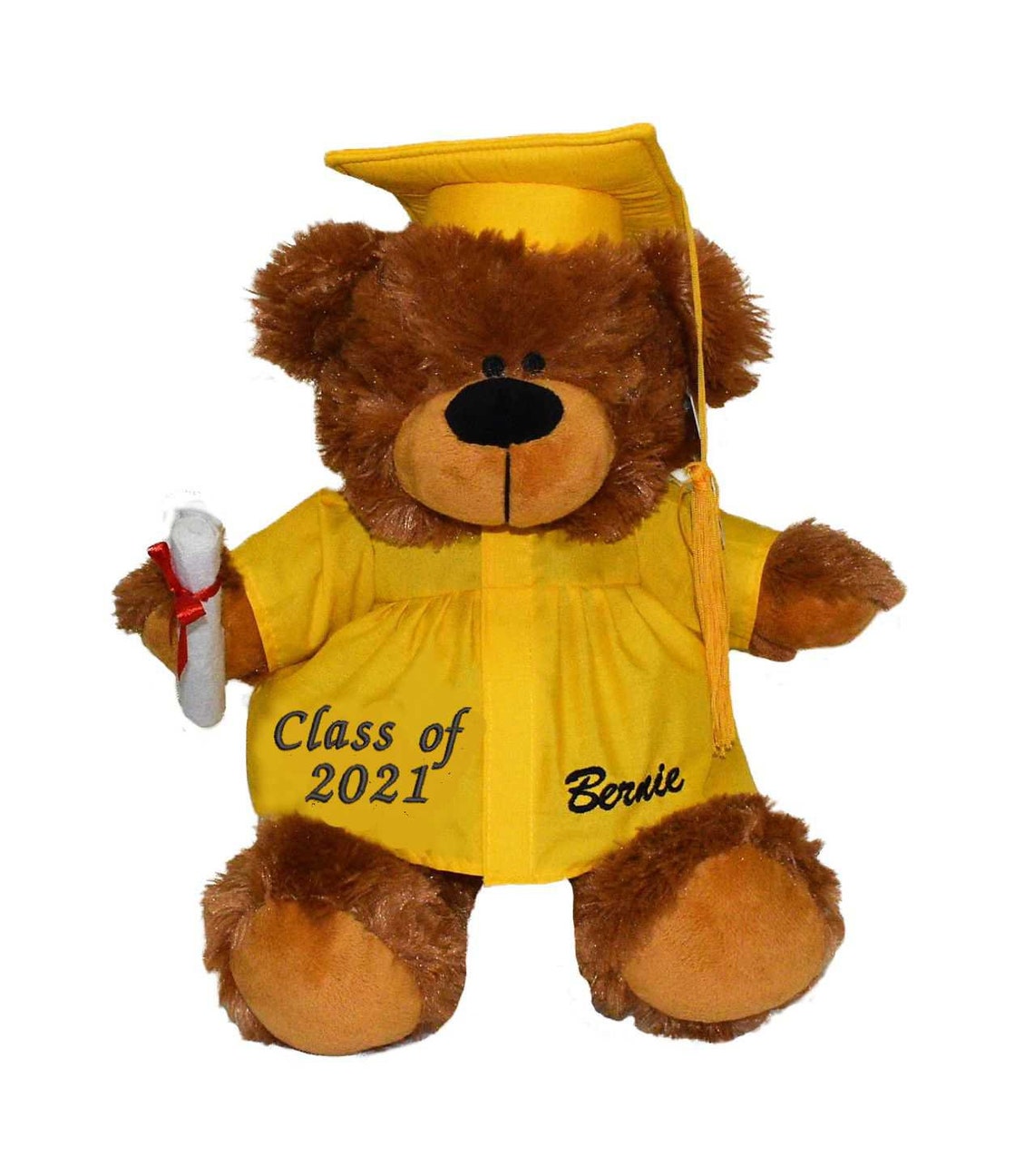Personalized Custom Graduate Bear 12 Embroidered with Etsy