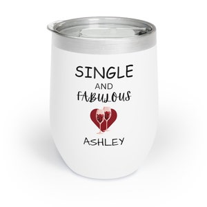 Vaso de vino individual y fabuloso personalizado