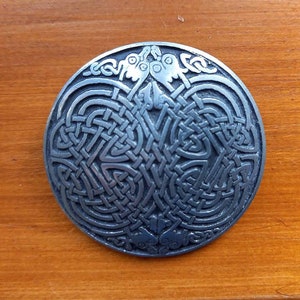 Sjc Pewter Brooch Etsy UK