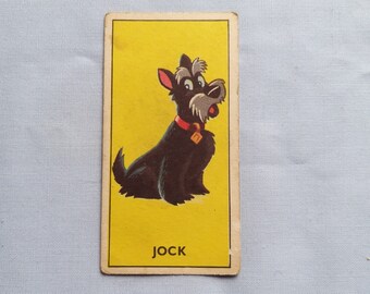 Vintage Barratt Confectionary Trade Card-Mickeys Sweet Cigarettes-Jock-No 13