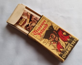 Sweetule Trade Cards Set-Treasure Island Packet And Sweet Cigarrette Cards-1957-Original