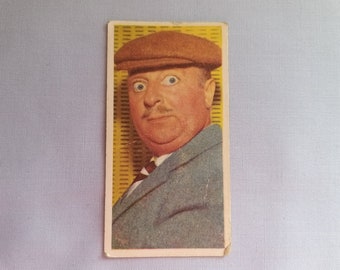 Vintage Mr Softee Confectionary Trade Card-T.V. Personalities 1960s-Arthur Haynes-No 12-Sweet Cigarette