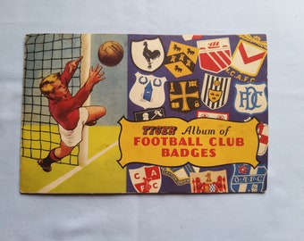 Tiger Album of Football Club Badges-Football Badges-Football League Clubs-1960