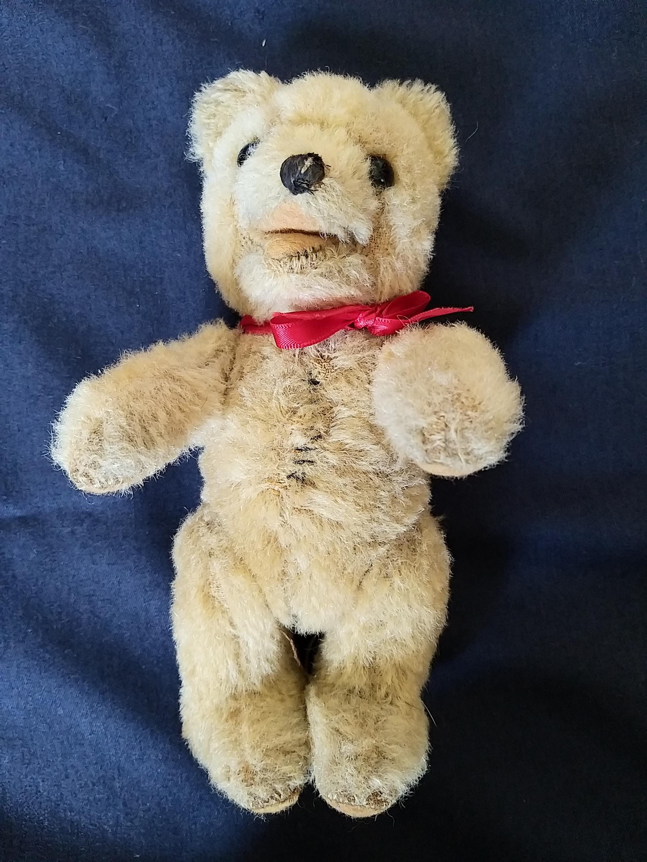 もはやアンティークになったSteiff のテディベア