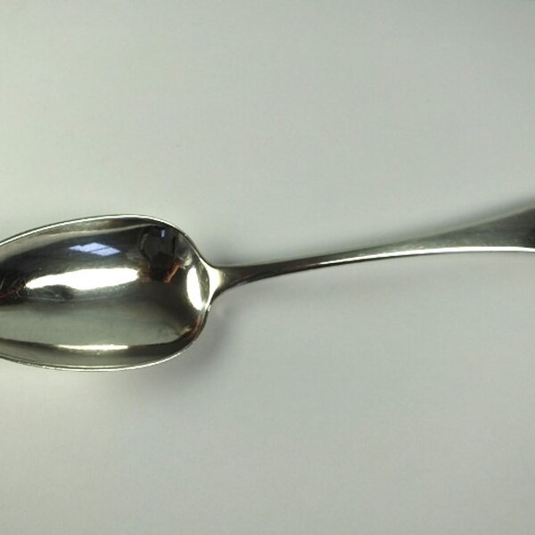 Georgian Silver Table Spoon, Hallmarks For William Sumner, London 1802