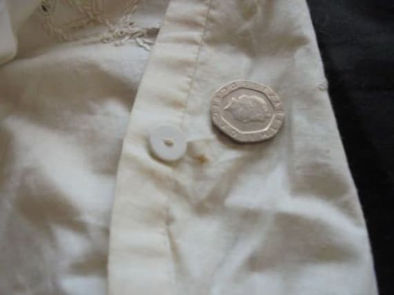 Edwardian Camisole-Corset Cover-Blouse-Hand Embro… - image 9