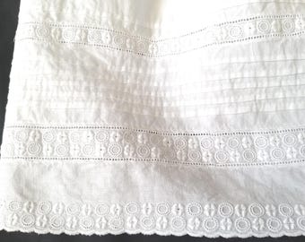 Antique Victorian / Edwardian Embroidered Baby Dress