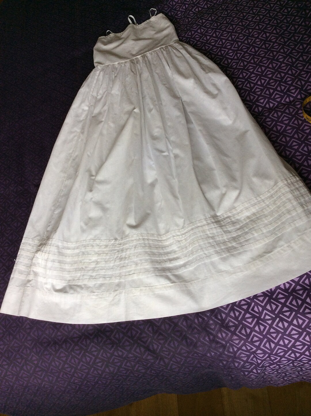 Victorian Gown Petticoatchristening Baptismdress1800santique Etsy