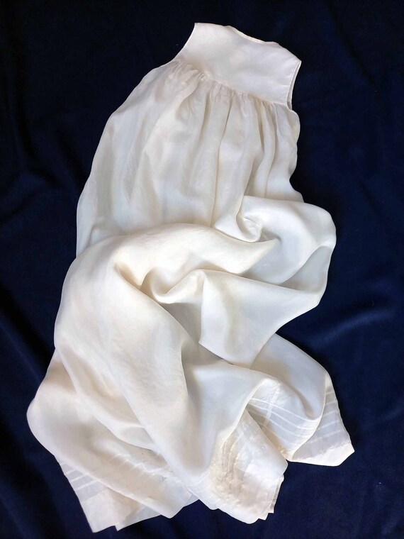 Vintage Baby Christening Gown-40"Long-Lined Bodice