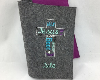 God's Praise Cross with Boat and Wish Name, Envelope for Praise of God, Gift Church