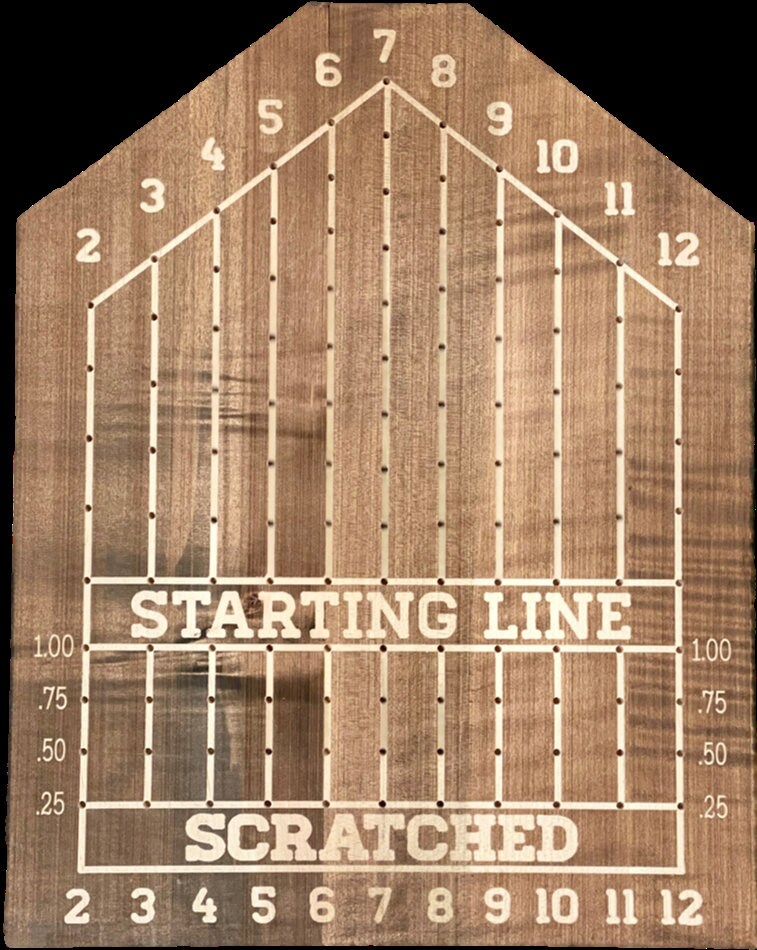 Custom Wooden Horse Race Game Etsy