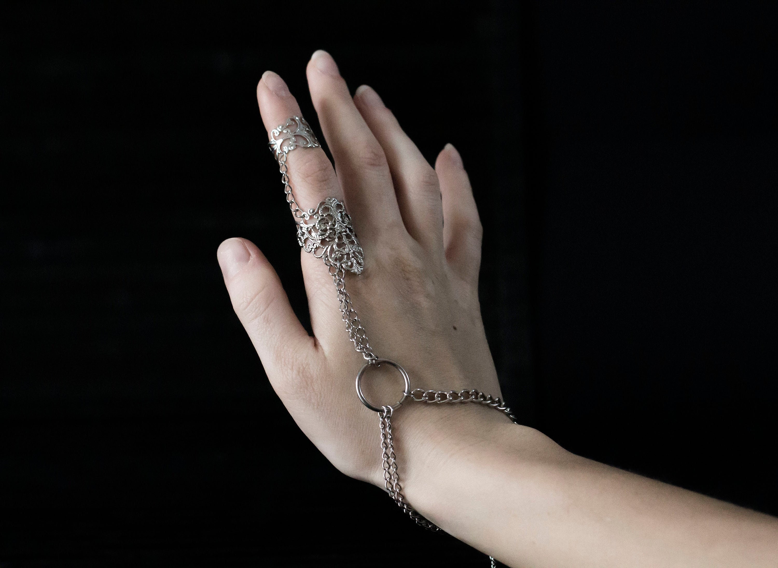 Double Ring Chain Bracelet | AMiGAZ Attitude Approved Accessories