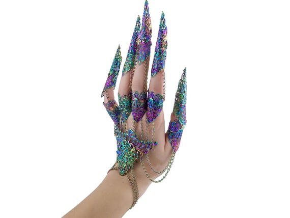 Rainbow Metal Glove 