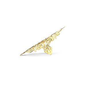 Filigraan statement ring, gotisch sieraad cadeau voor haar, brede ringen "R-09" gotisch horror cadeau, gotisch vampier sieraad Halloween afbeelding 15