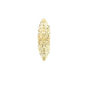 Filigraan statement ring, gotisch sieraad cadeau voor haar, brede ringen "R-09" gotisch horror cadeau, gotisch vampier sieraad Halloween afbeelding 13