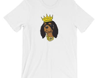 black & tan king | unisex tee
