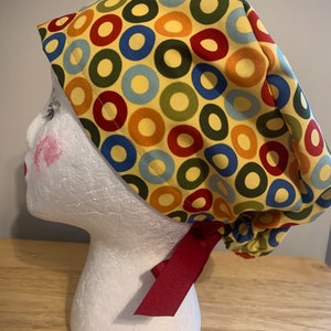 Scrub hats for women/ Euro Tie Back Style Scrub Hat/ Scrub Hat/ Women’s Scrub Hat/ Scrub cap