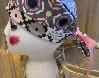 Ponytail Scrub Hat - Etsy