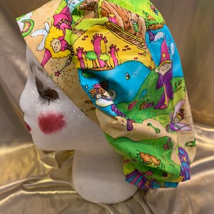 Bouffant  Scrub Hat/ Scrub Hat/ Women’s Scrub Hat/ Scrub cap