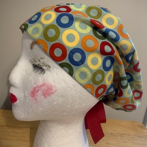 Scrub hats for women/ Euro Tie Back Style Scrub Hat/ Scrub Hat/ Women’s Scrub Hat/ Scrub cap/ nurses hat