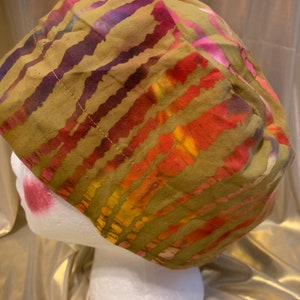 Batik print Euro scrub hat- women’s scrub hat, surgical cap, surgical hat, scrub cap, scrub hat