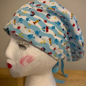 Scrub hats for women/ Euro Tie Back Style Scrub Hat/ Scrub Hat/ Women’s Scrub Hat/ Scrub cap