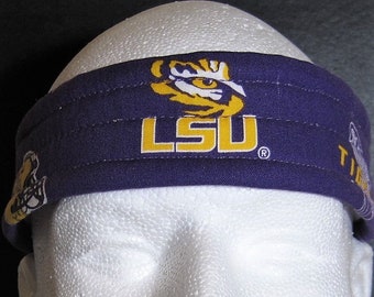 Louisiana LSU White Ultimate SweatbandHeadband