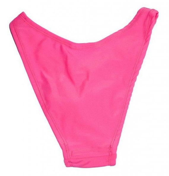 Tucking And Hiding Thong Gaff Panties For Crossdressing, Trans PINK LACE  FRONT