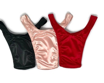 Satin Tucking Gaff Three Pack For Crossdressers And Trans-Women