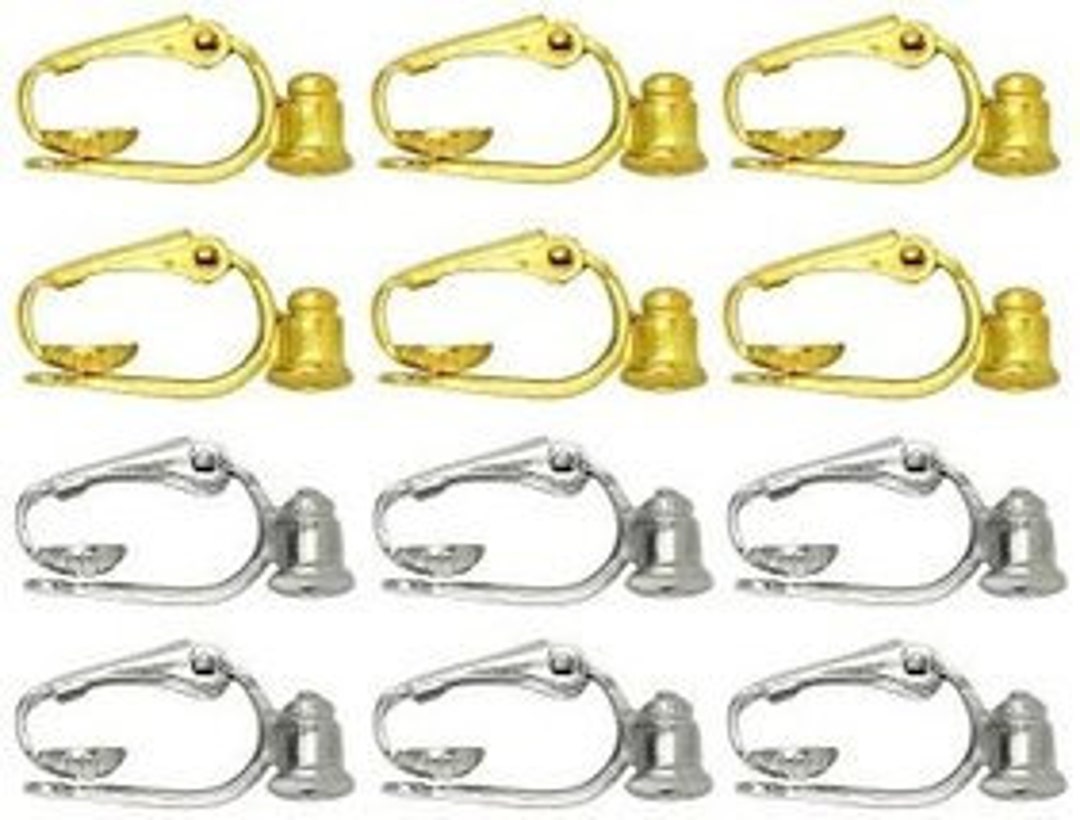 Clip on Earring Converter Kit. Turn Any Post Into A Clip on Earring 6