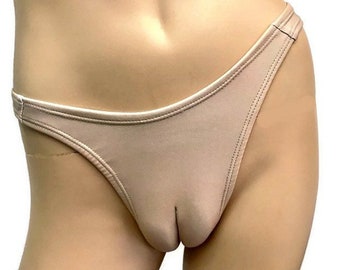 Crossdresser, Transgender SILICONE Camel Toe Panties Realistic